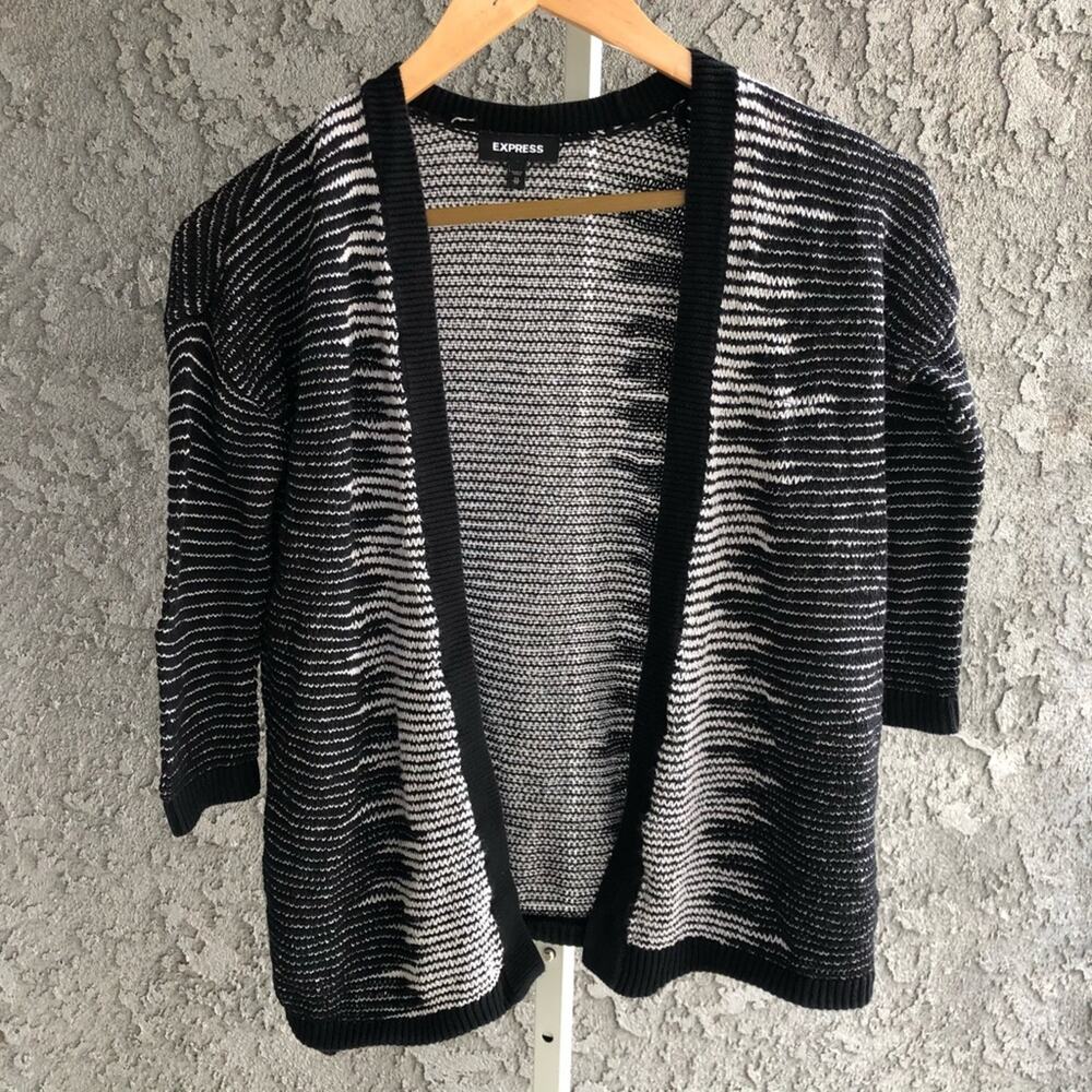 Express Print Cardigan